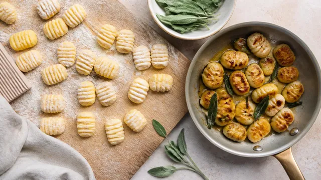 Bramborové gnocchi