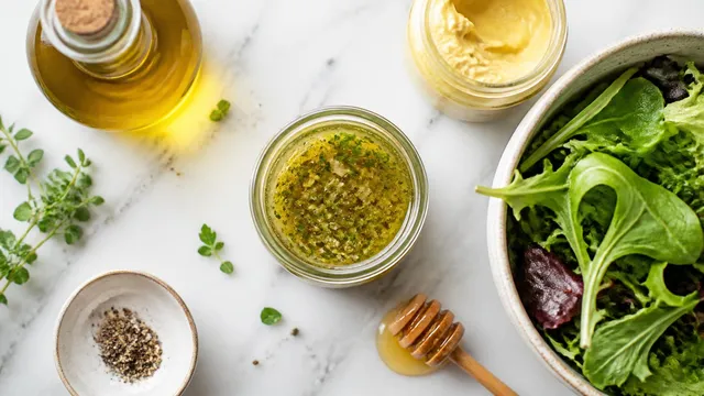 Vinaigrette: dresink podle pravidla 3 : 1