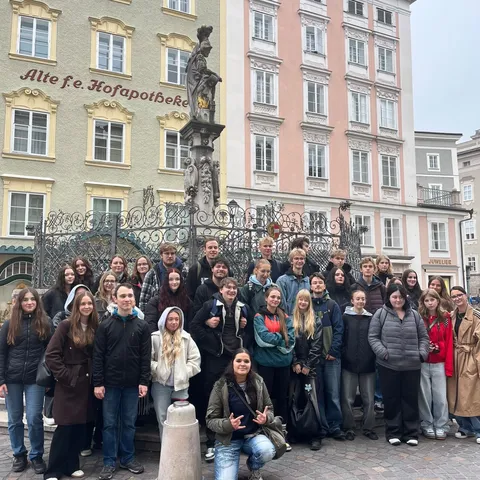 Poznávali jsme historii i němčinu: Naši studenti navštívili Salzburg