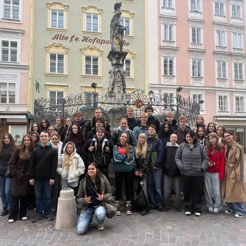 Poznávali jsme historii i němčinu: Naši studenti navštívili Salzburg