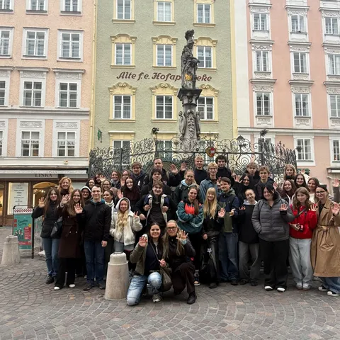 Poznávali jsme historii i němčinu: Naši studenti navštívili Salzburg