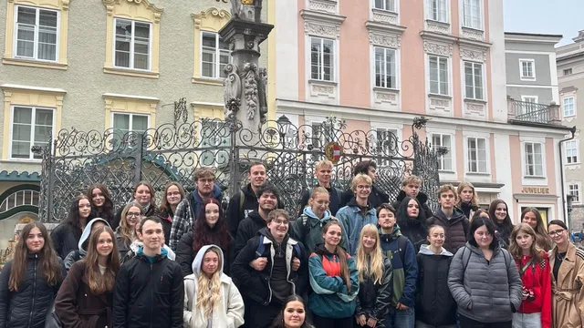 Poznávali jsme historii i němčinu: Naši studenti navštívili Salzburg